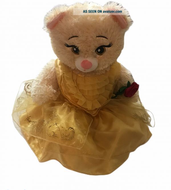 Disney Build A Bear Beauty And The Beast BELLE 16 " Stuffed Animal ...