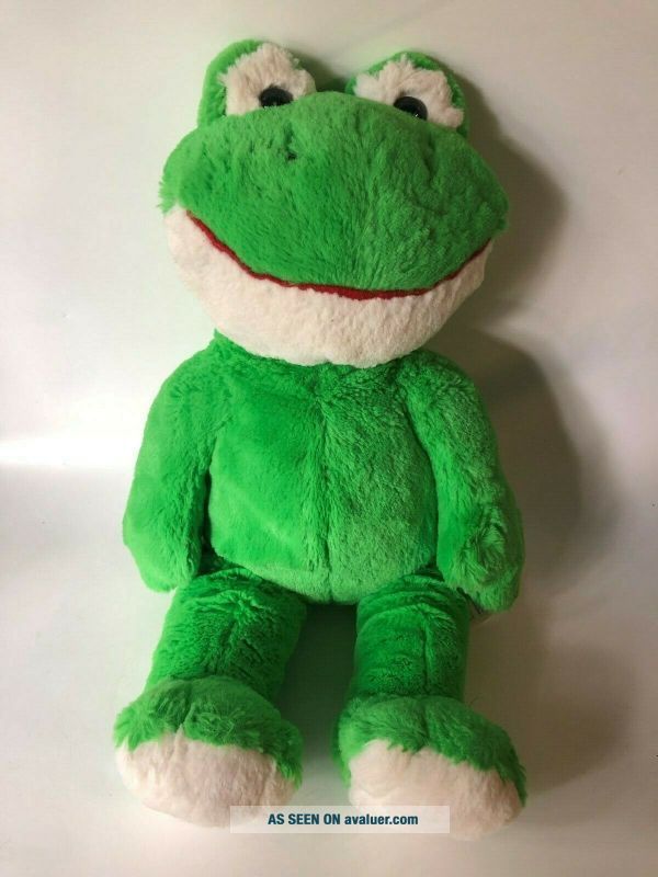 Build A Bear Workshop Green Frog Plush Stuffed Animal Babw Toad | #34918700