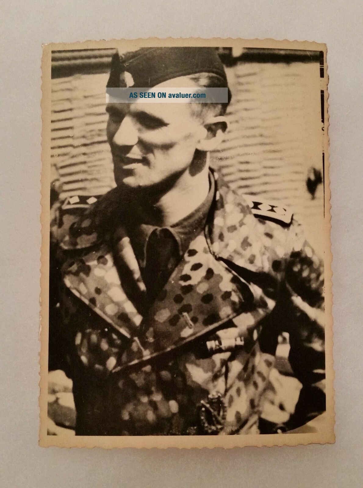 RARE WWII WW2 100 PERIOD GERMAN SOLDIER PHOTOGRAPH