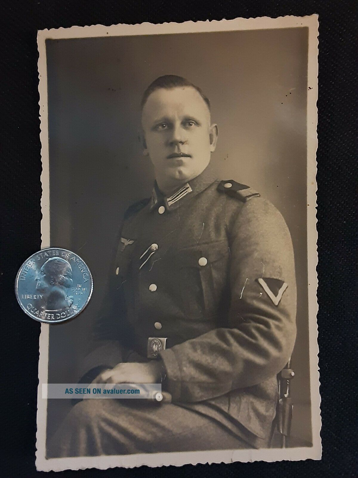 Hellmuth Reymann WW2 German Army Portrait Photo Wehrmacht Uniform Iron Cross Ribbon ...