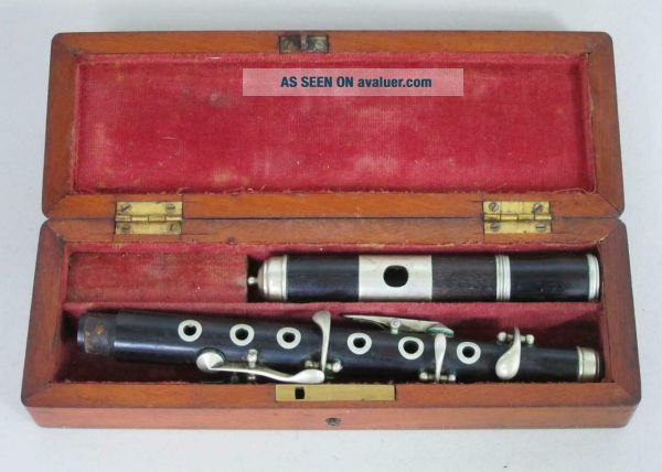Piccolo Long Key FINE QUALITY ANTIQUE 6 KEY PICCOLO A440 1800s Flute Fife Vintage ...