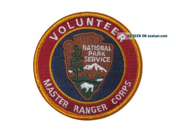 Vintage National Park Service Volunteer Master Ranger Corps Patch ...