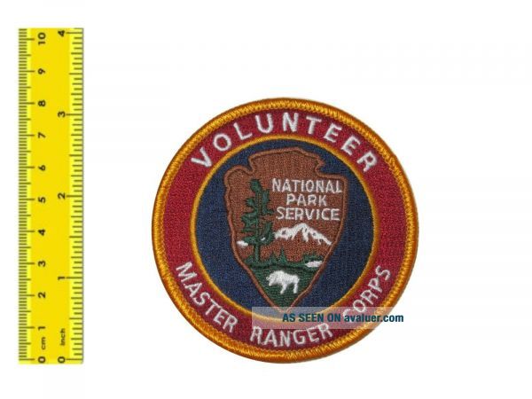 Vintage National Park Service Volunteer Master Ranger Corps Patch ...