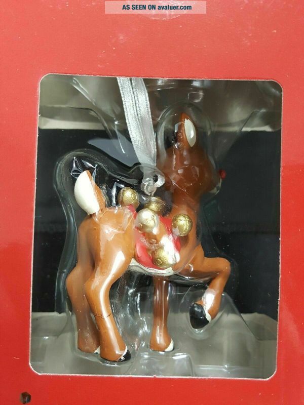 Hallmark Rudolph The Red Nosed Reindeer Christmas Tree Ornament Red Box ...