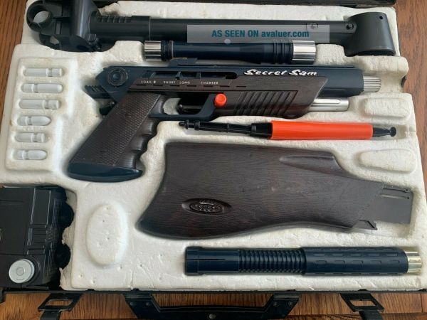 1965 SECRET SAM Spy Attache Case By TOPPER TOYS/DELUXE READING Complete ...