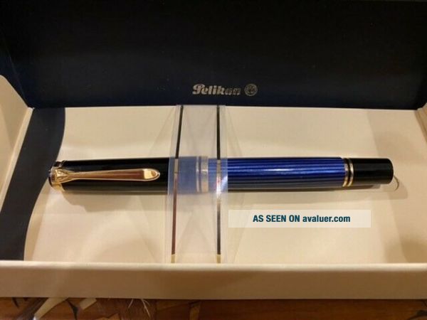 Pelikan R800 Vs R600 Pelikan Souveran R600 Rollerball Pen Blue/Black | #50097947