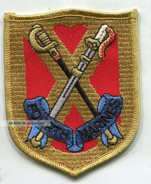 USMC 4th Marine Regiment RCT - 4 Desert Storm 4th Marines Regt Full ...