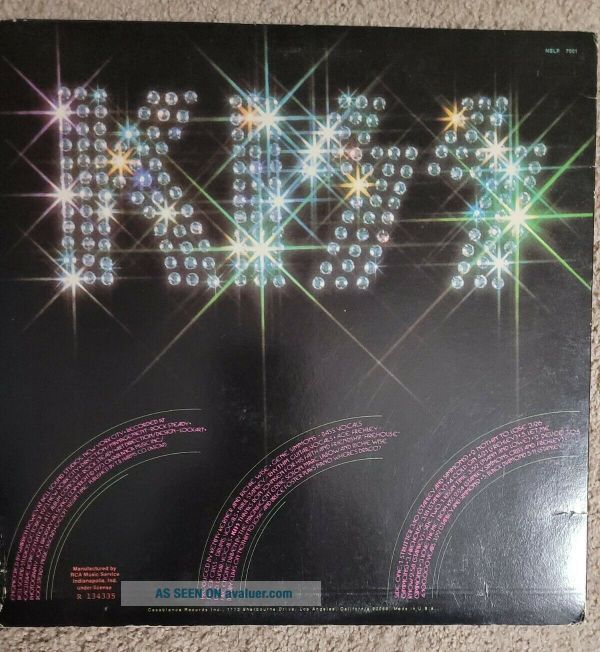 Nblp KISS SELF TITLED 1974 1ST PRESSING NBLP 7001 KISSIN TIME | #50774376