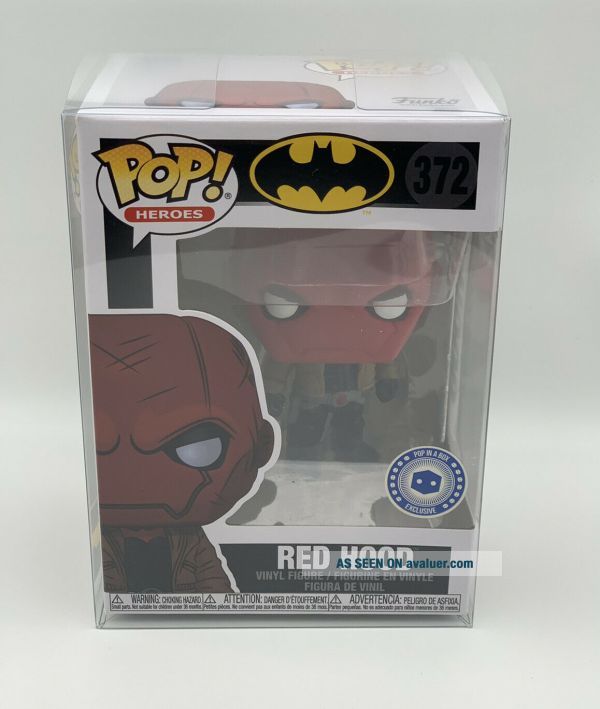 IN HAND FUNKO POP DC HEROES BATMAN 372 RED HOOD Pop In A Box PIAB ...