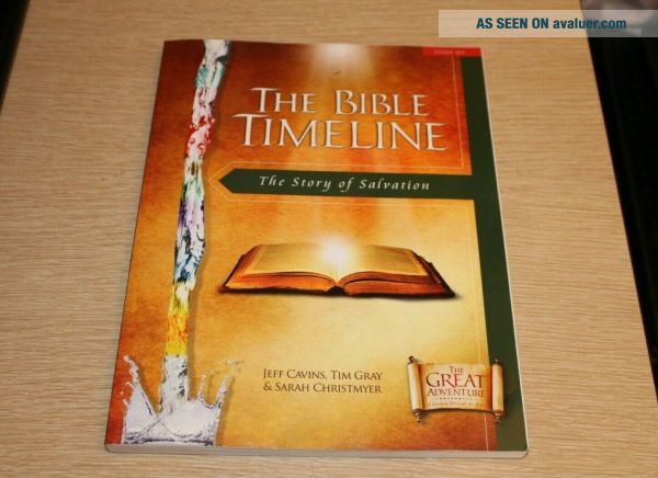 The Bible Timeline: The Story Of Salvation Study Set Jeff Cavins ...
