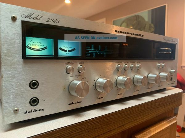 MARANTZ 2245 AM FM Stereo Receiver Tuner Amplifier Amp Phono Vintage ...