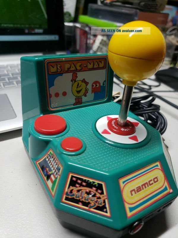 2004 Ms Pac - Man Jakks Pacific Namco Plug And Play TV Games 5 In 1 ...