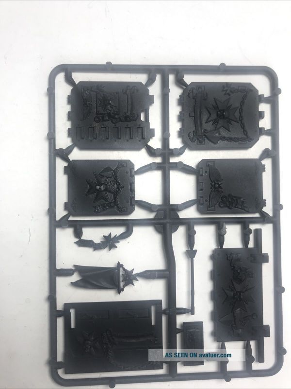 Black Templars Vehicle Upgrade Sprue Tank Bit Rhino Land Raider ...
