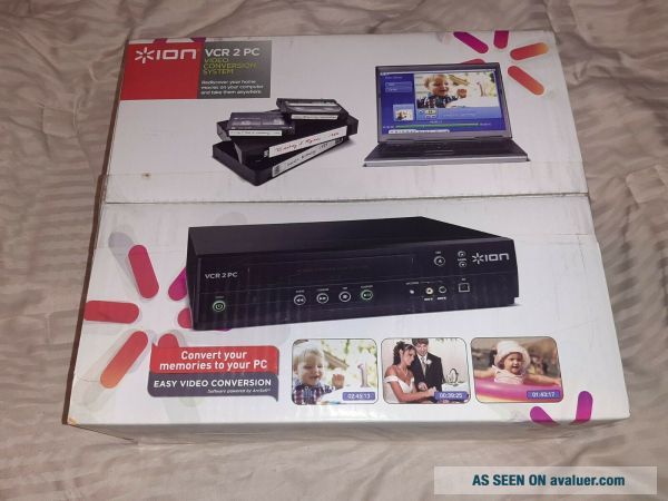 ION VCR 2 PC USB VHS Video To Computer Conversion System | #51284433