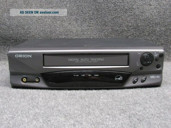 Orion VR0211B Digital Auto Tracking 4 - Head VCR Hi - Fi VHS HQ Tape ...
