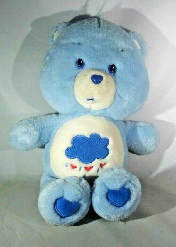 2002 Care Bears Blue Grumpy Bear 13 Inch Play Along TCFC Plush Stuffed ...