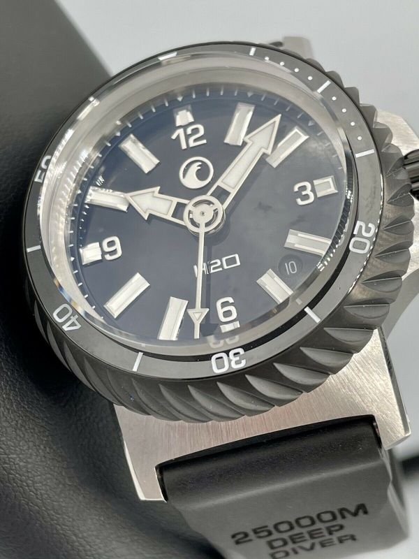 H2O Helberg Kalmar 2 Deep Diver UN - Limited Edition 25000m Cert Swiss ...