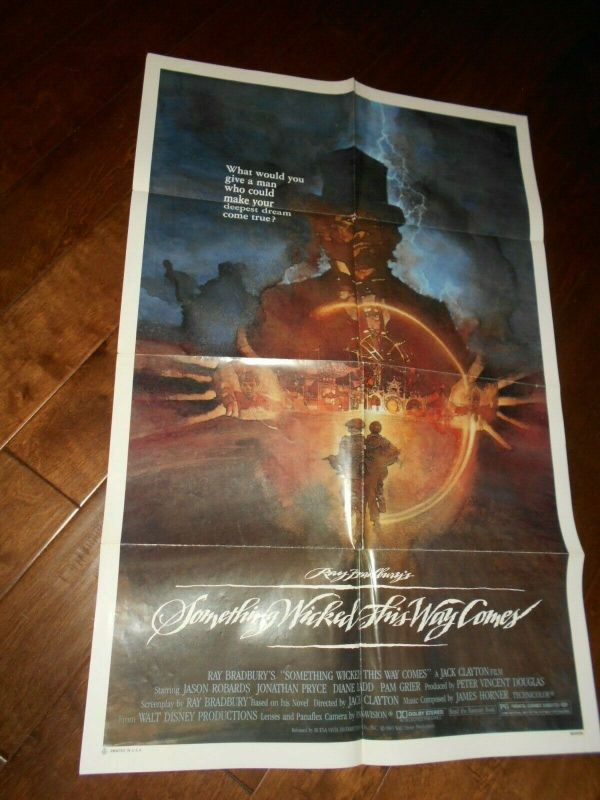 Something Wicked This Way Comes Sci Fi Folded One Sheet Poster | #63971758