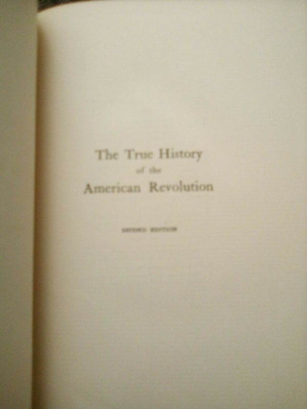 The True History Of The American Revolution By Sydney George Fisher 1903 HC | #64306182