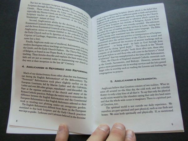 WHAT IS ANGLICANISM? Rev Mark F. M. Clavier / Moore / Sutton ANGLO ...